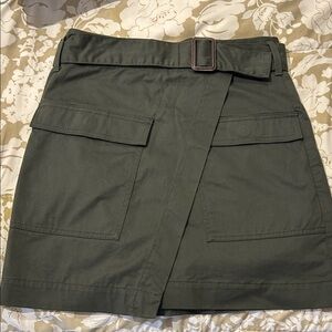 Banana Republic Dark Green Skirt with Belt